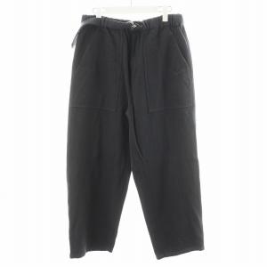 ウール カルゼ ベルベット ベイカーパンツ WOOL KERSEY BELTED BAKER PANT