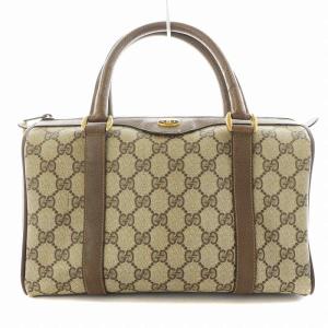 保証書付き　オールド gucci クラッチバッグ GGスプリーム ボストンバッグ GGスプリーム バッグ 002 25 2112 ミニ
