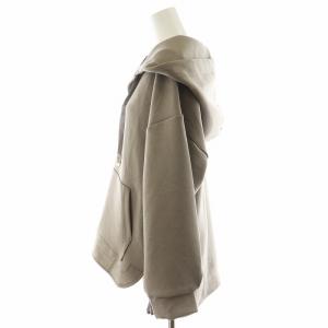 Grace Class 22AW サイドジップパーカー プルオーバー ロゴ刺繍 36 グレー 0222342177 /AN32