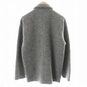 AURALEE WOOL LING YARN MILLED JERSEY ZIP BLOUSON 3