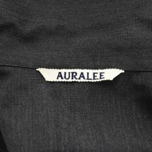 AURALEE WOOL SILK TROPICAL SHIRTS JACKET