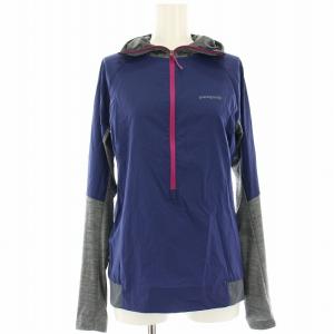 エアシェッドプロプルオーバー マウンテンパーカー ウインドブレーカー ナイロン切替 ハーフジップ 長袖