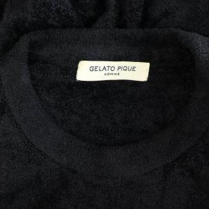 GELATO PIQUE HOMME 22SS 調温スムーズィープルオーバー ニット セーター 長袖 ルームウェア L ネイビー /MY OS