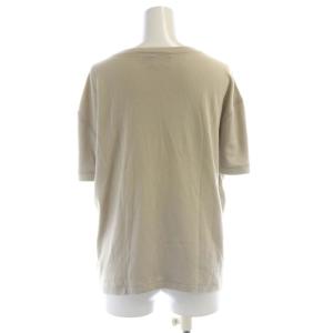 GIORGIO ARMANI Tシャツ カットソー クルーネック 半袖 F42 ベージュ /RO