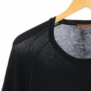 PRADA SPORT Tシャツ カットソー 半袖 M 黒 /TK