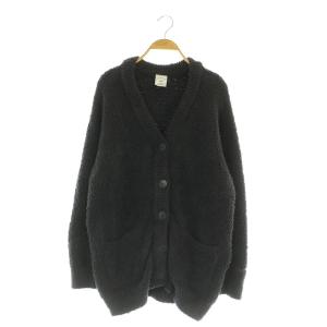 22SS ボアカーディガン ニット 長袖 ルームウェア ONE ネイビー /MY OS