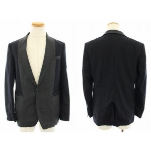 PAUL SMITH スーツ セットアップ 上下 3点セット テーラードジャケット シングル ベスト 前開き パンツ スラックス