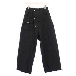 ワイドパンツ ハイウエスト 36 ブラック PNCAE52LYZIP76 /KH