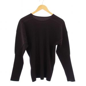 HOMME PLISSE ISSEY MIYAKE プリーツTシャツ バイカラー 2  HP53JK144