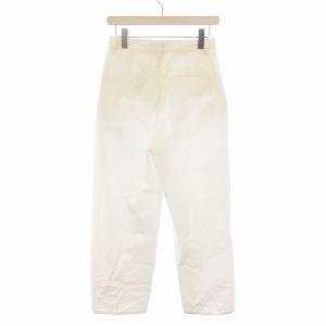 JOURNAL STANDARD relume 24AW コットンツイルセンタープレスパンツ ストレート ワイド 38 白 ホワイト 24030462726040