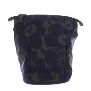 marimekko All Day Bucket Unikko オールデイバケット ウニッコ ショルダーバッグ 花柄 紺 /YM