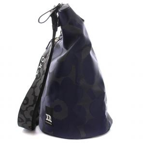 marimekko All Day Bucket Unikko オールデイバケット ウニッコ ショルダーバッグ 花柄 紺 /YM