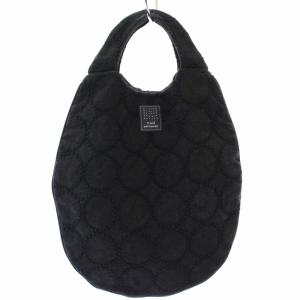 タンバリン tambourine エッグバッグ ハンドバッグ リネン 黒 ts9292 /TK
