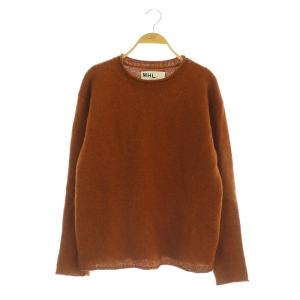 ニット セーター 長袖 ウール M ブラウン /MY OS