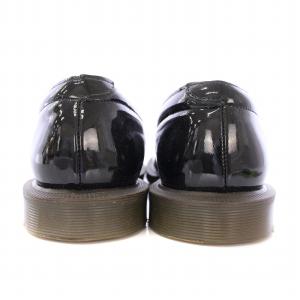 COMME des GARCONS COMME des GARCONS Dr.Martens パンプス ラウンドトゥ 厚底 エナメル US6 黒 ブラック /BB