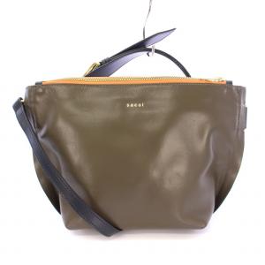 Trapezoid Pouch 2WAY ハンドバッグ