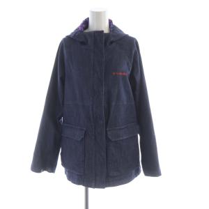 ジップアップパーカー デニム フーディー L インディゴ 218PL3065 /RO
