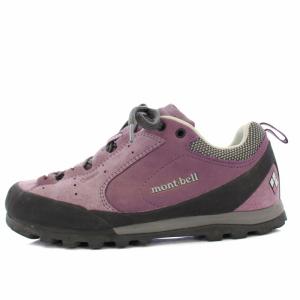 クラッグステッパー トレッキングシューズ スニーカー US-W7.5 24.5cm 紫 1129505