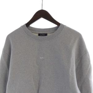 A.P.C. スウェット トレーナー プルオーバー 裏起毛 長袖 S グレー COFDZ-H27621 /RO