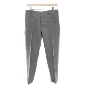 パンツ スラックス ストレッチ 44 紺 グレー UPA587 /YM