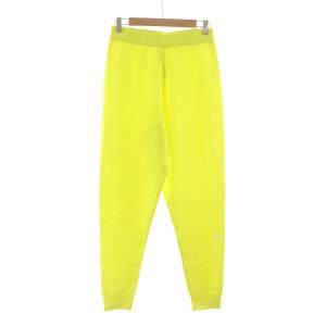 24SS knit pants ニットパンツ ジョガー イージー テーパード M イエロー 470HS871-0660