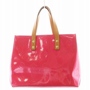 LOUIS VUITTON ヴェルニ リードPM ハンドバッグ ピンク M91221