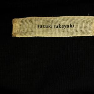 suzukitakayuki ポロシャツ S223-03 半袖 鹿の子 0 黒 ブラック /G