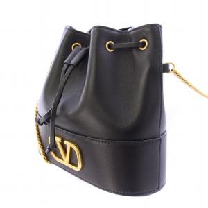VALENTINO GARAVANI ミニ V LOGO ショルダーバッグ チェーン ブラック 4W2P0T83HPF