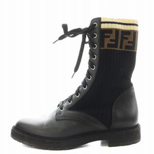 ロココブーツ 38 ブラック