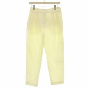 タックパンツ S0005786CNTW テーパード クロップド パンツ 2 白 ホワイト /G