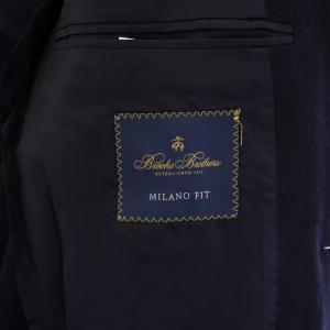 Brooks Brothers テーラードジャケット ウール 36 ネイビー
