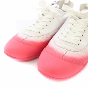 ROGER VIVIER VIV MATCH SPRAY SNEAKER スニーカー シューズ レザー メッシュ 37.5 24.5cm