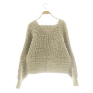 UN3D. ニット セーター 長袖 F ベージュ /ES