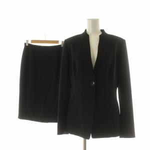 スーツ セットアップ タイトスカート シングルジャケット ひざ丈 42 ブラック 60460769 /NQ