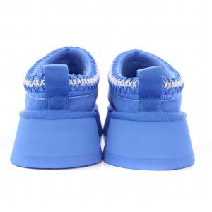 UGG australia W TAZZ スリッポン 厚底 プラットフォーム ムートン スエード US6 23cm 青 ブルー 1122553-BGSK-06