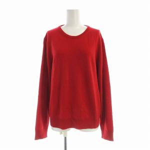 ニット セーター カシミヤ混 長袖 赤 レッド 19AW-A002-7156 /EE