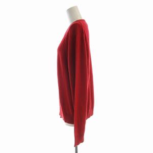 N°21 ニット セーター カシミヤ混 長袖 赤 レッド 19AW-A002-7156 /EE