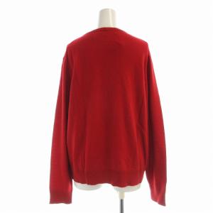N°21 ニット セーター カシミヤ混 長袖 赤 レッド 19AW-A002-7156 /EE