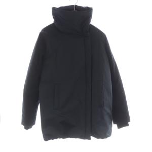 PAST TECH BRIOLA ダウンジャケット ハイネック アウター S 黒 ブラック 01-3309617