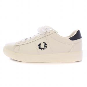 SPENCER LEATHER スペンサーレザー ローカットスニーカー シューズ ロゴ US5 白 ホワイト