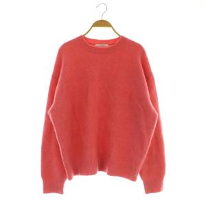 ニット セーター 長袖 アルパカ混 ピンク /MY OS