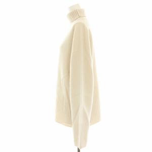 Spick&Span 24AW ウールカシミヤタートルネックプルオーバー ニット セーター 長袖 アイボリー 24080200902040