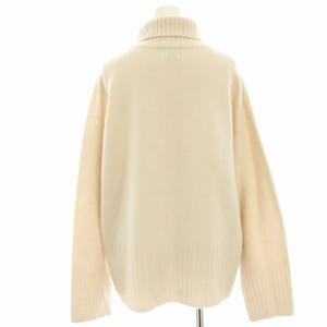 Spick&Span 24AW ウールカシミヤタートルネックプルオーバー ニット セーター 長袖 アイボリー 24080200902040