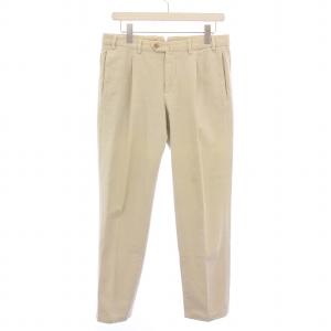 テーパードパンツ スラックス タック ジップフライ 46 ベージュ /BB