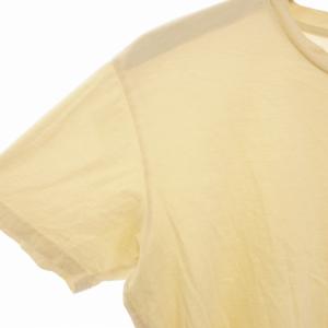 SUNSPEL リヴィエラ ミッドウェイト Tシャツ カットソー 半袖 M アイボリー MTSH0007U /EE