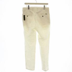 INCOTEX コットンパンツ タック パンツ スラックス 30 白 ホワイト /G