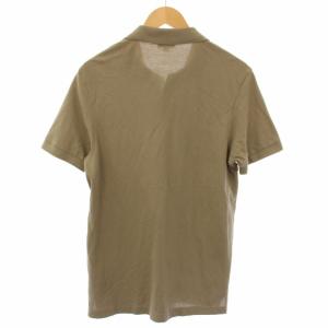 SUNSPEL ピケ ポロシャツ 半袖 M カーキ MPOL1028 /TK