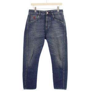 LOOSE FIT デニムパンツ 44 ブルー