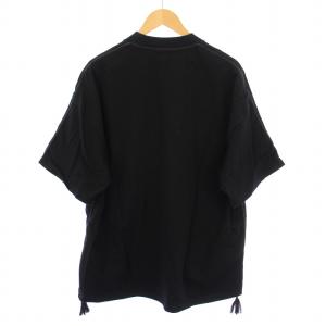 JIL SANDER OVER SIZE TASSEL T-SHIRT
