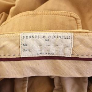 BRUNELLO CUCINELLI LEISURE FIT カーゴパンツ 46 ブラウン